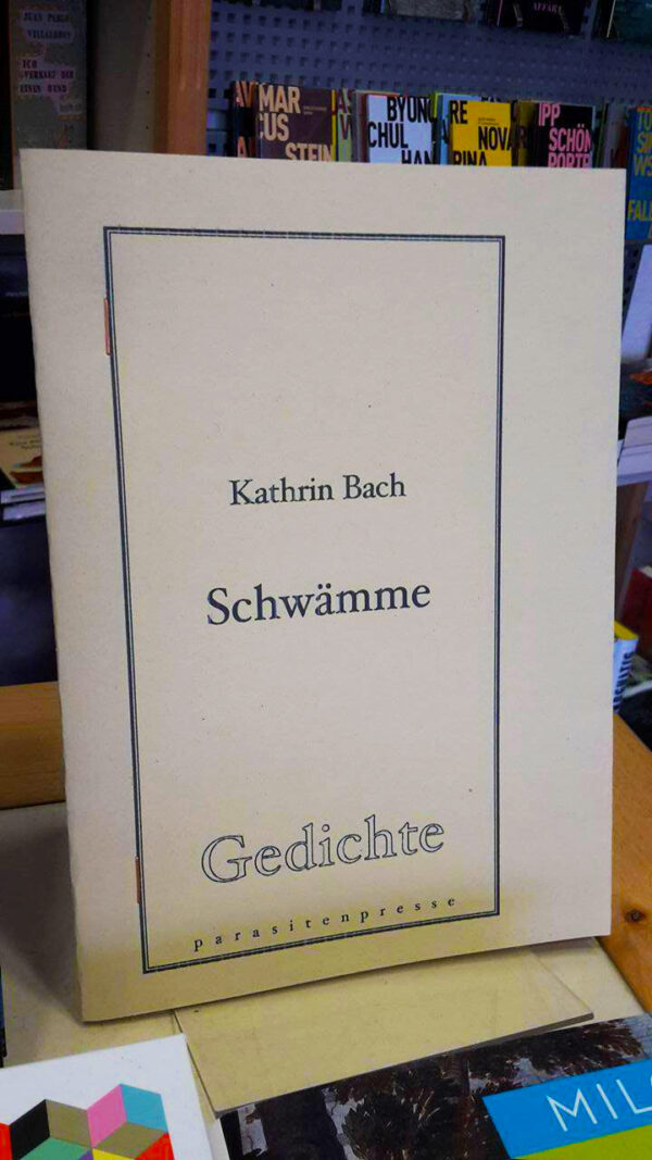 Kathrin Bach Schwämme
