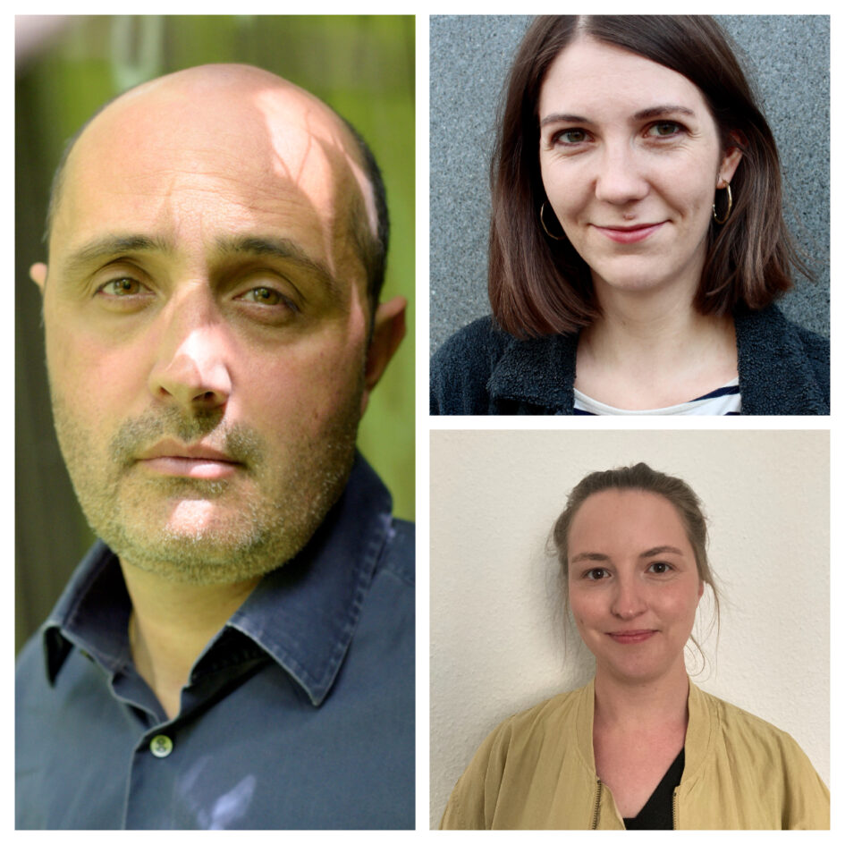 Die Lektor*innen des 29. open mike | Teil 1: Annika Spiegel, Mona Leitner und Piero Salabè