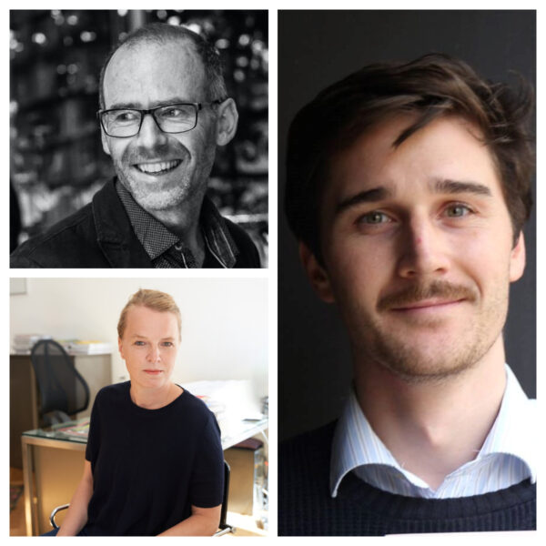 Die Lektor*innen des 29. open mike | Teil 2: Ralph Klever, Meike Herrmann und Hannes Ulbrich